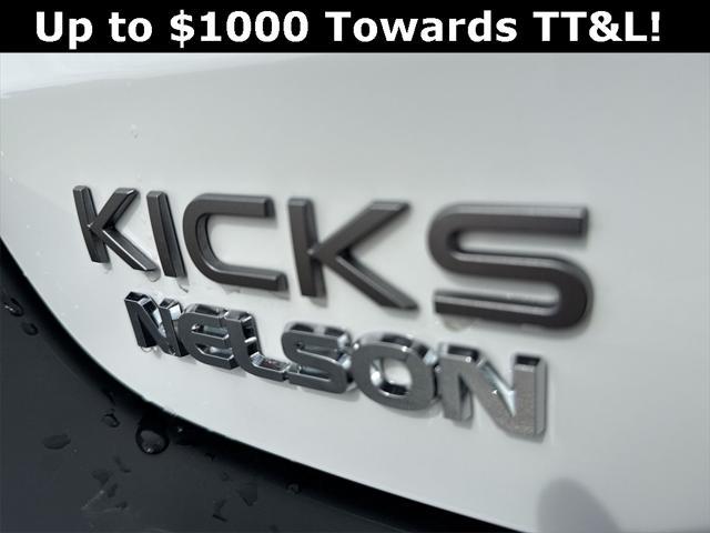new 2025 Nissan Kicks car, priced at $23,991