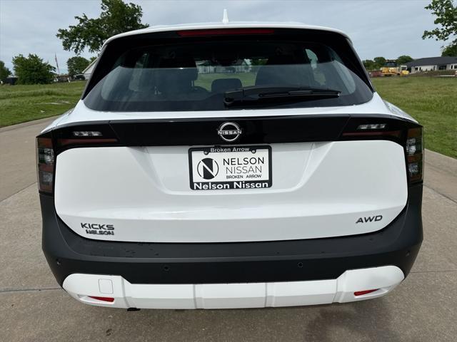 new 2025 Nissan Kicks car, priced at $23,991