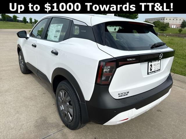new 2025 Nissan Kicks car, priced at $23,991