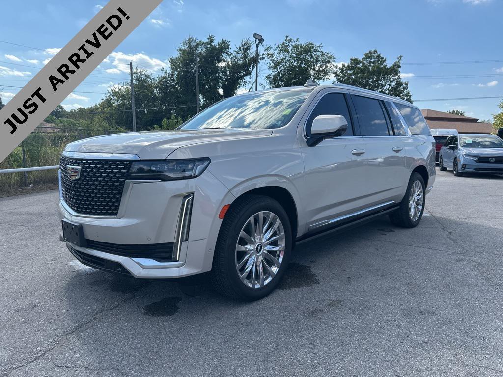 used 2021 Cadillac Escalade ESV car, priced at $53,991