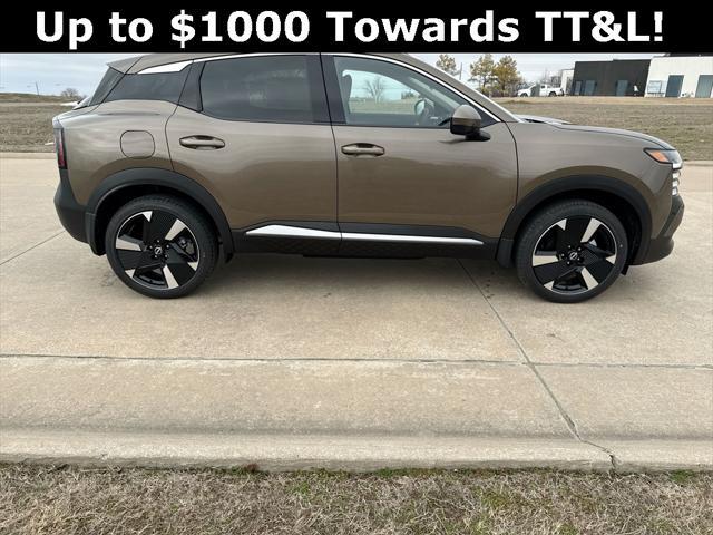 new 2025 Nissan Kicks car, priced at $28,340