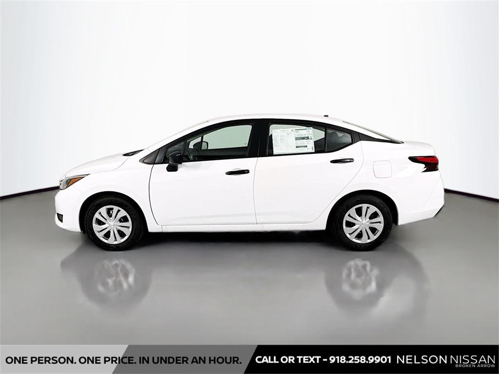 new 2025 Nissan Versa car, priced at $19,547