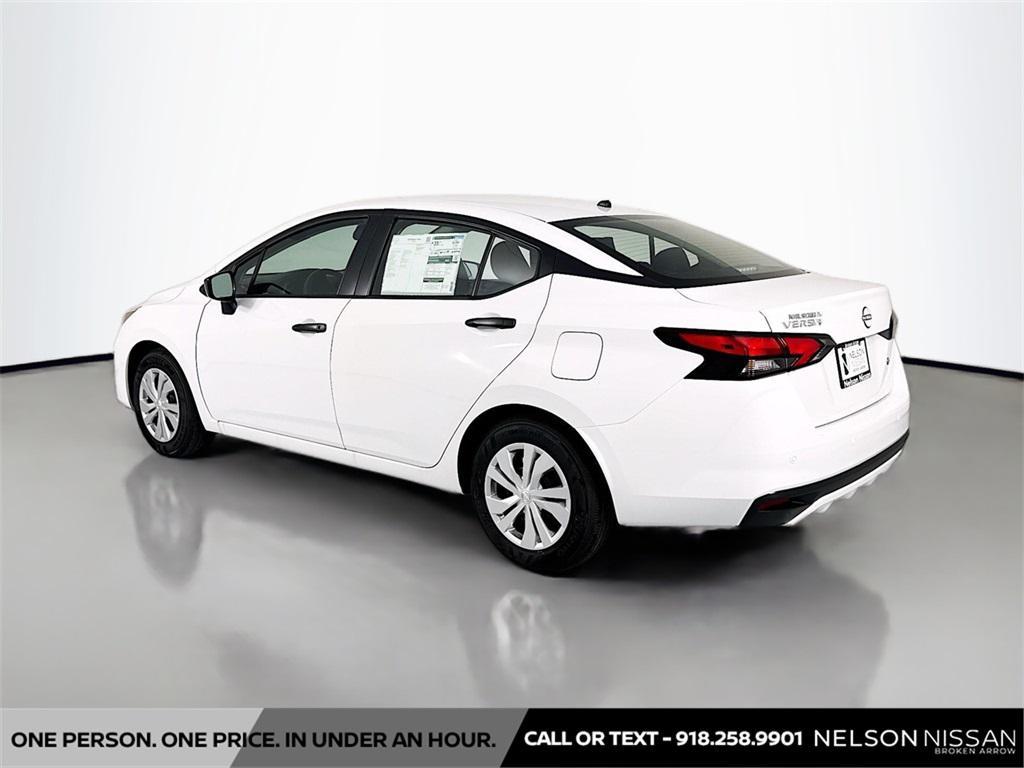 new 2025 Nissan Versa car, priced at $19,547
