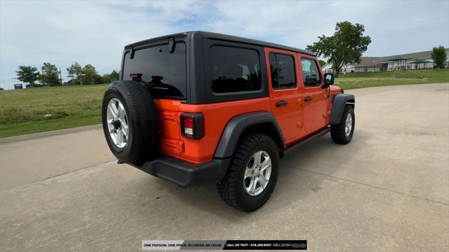 used 2020 Jeep Wrangler Unlimited car, priced at $25,995