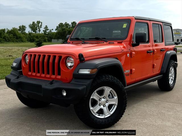 used 2020 Jeep Wrangler Unlimited car, priced at $25,995