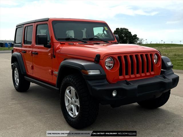 used 2020 Jeep Wrangler Unlimited car, priced at $25,995