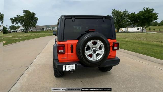 used 2020 Jeep Wrangler Unlimited car, priced at $25,995