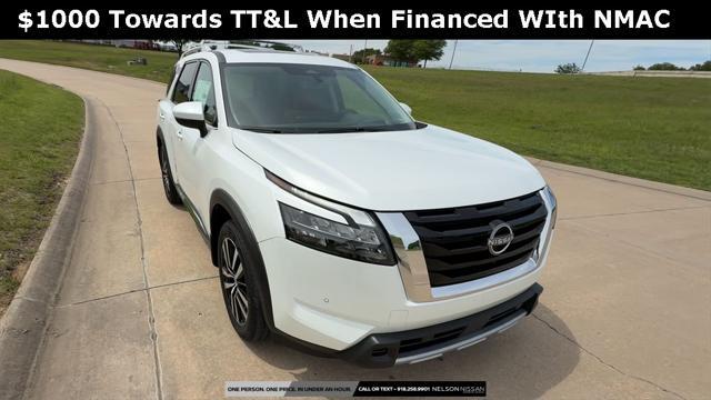 new 2025 Nissan Pathfinder car, priced at $50,683