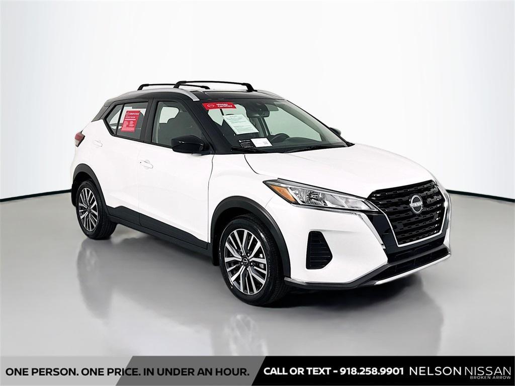 used 2024 Nissan Kicks car, priced at $20,999