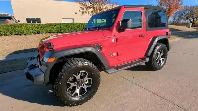 used 2021 Jeep Wrangler car, priced at $25,991