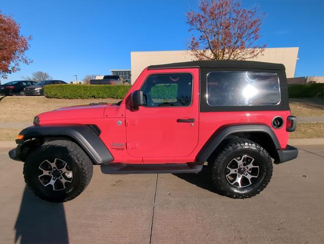 used 2021 Jeep Wrangler car, priced at $25,991