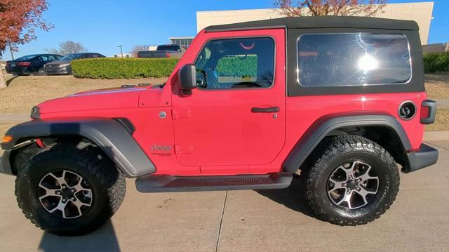 used 2021 Jeep Wrangler car, priced at $25,991