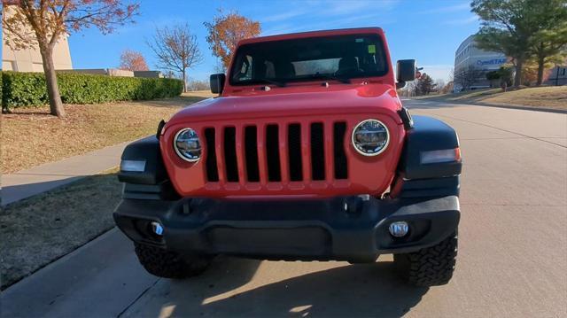 used 2021 Jeep Wrangler car, priced at $25,991