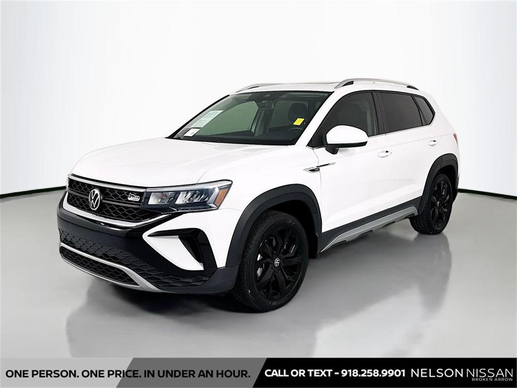 used 2022 Volkswagen Taos car, priced at $19,995