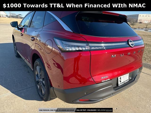 new 2025 Nissan Murano car, priced at $44,021