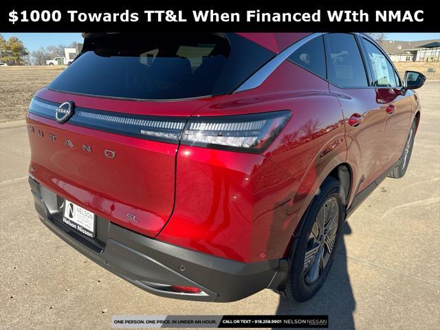 new 2025 Nissan Murano car, priced at $44,021