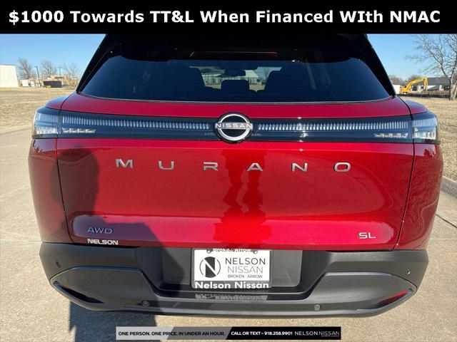 new 2025 Nissan Murano car, priced at $44,021