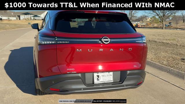 new 2025 Nissan Murano car, priced at $44,021