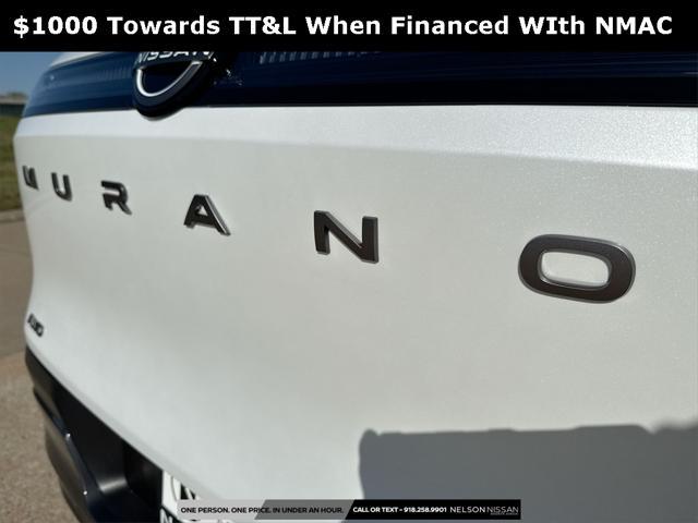 new 2025 Nissan Murano car, priced at $44,676