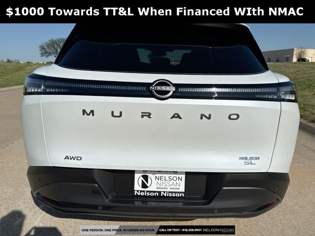 new 2025 Nissan Murano car, priced at $44,676