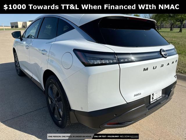 new 2025 Nissan Murano car, priced at $44,676