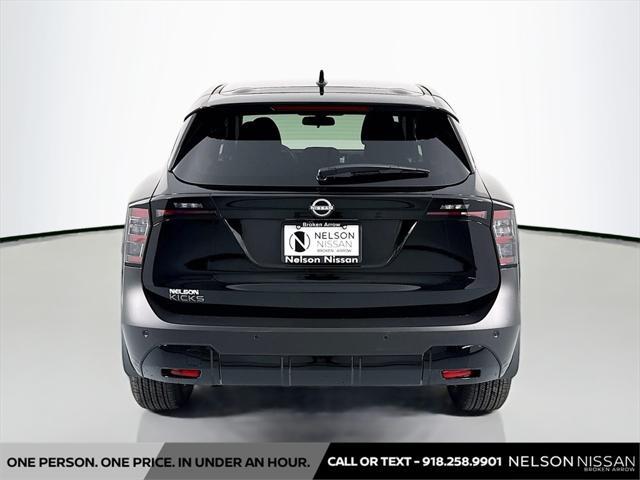 new 2025 Nissan Kicks car, priced at $24,985