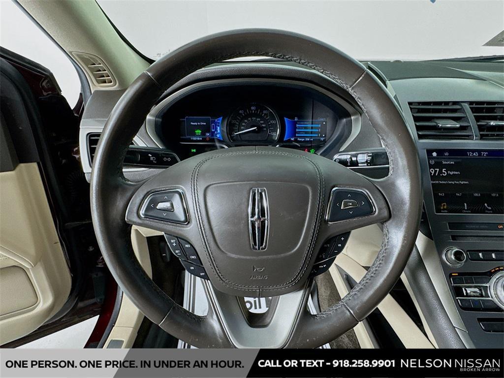 used 2017 Lincoln MKZ Hybrid car, priced at $11,995