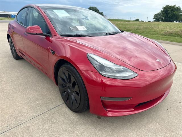 used 2023 Tesla Model 3 car, priced at $22,999