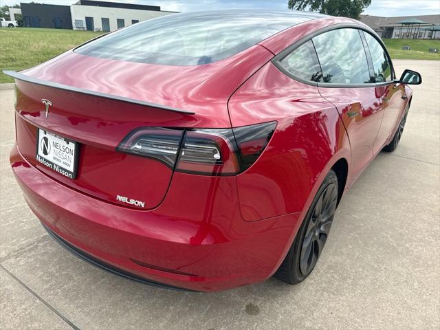 used 2023 Tesla Model 3 car, priced at $22,999