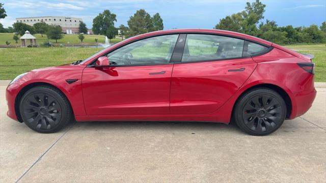 used 2023 Tesla Model 3 car, priced at $22,999
