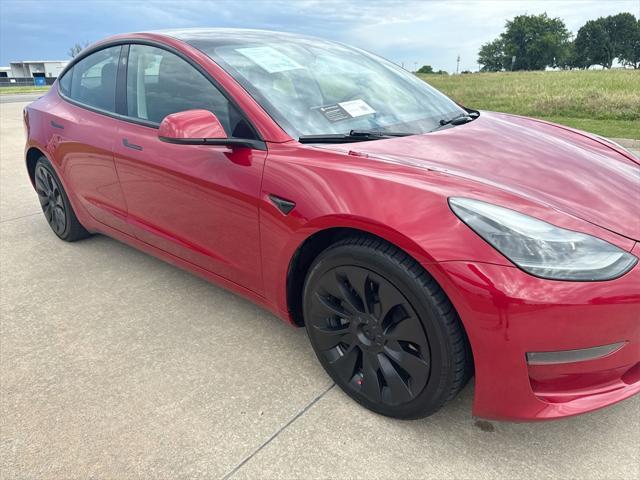 used 2023 Tesla Model 3 car, priced at $22,999