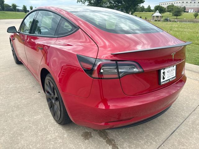 used 2023 Tesla Model 3 car, priced at $22,999