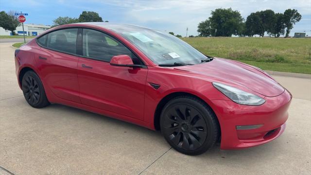 used 2023 Tesla Model 3 car, priced at $22,999