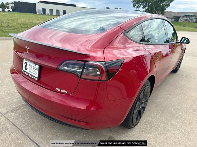 used 2023 Tesla Model 3 car, priced at $22,999