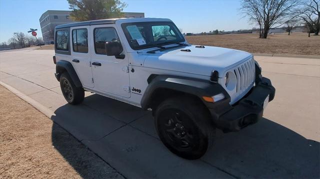 used 2023 Jeep Wrangler car, priced at $31,995