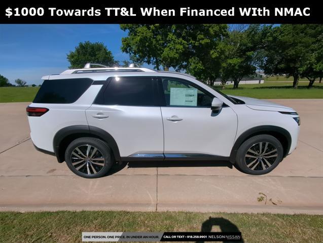 new 2025 Nissan Pathfinder car, priced at $50,201
