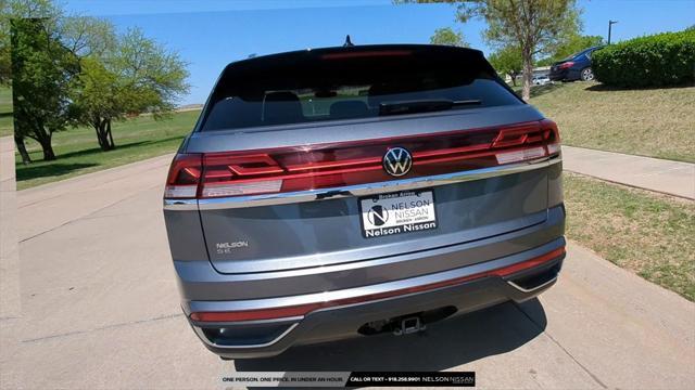 used 2024 Volkswagen Atlas Cross Sport car, priced at $33,915
