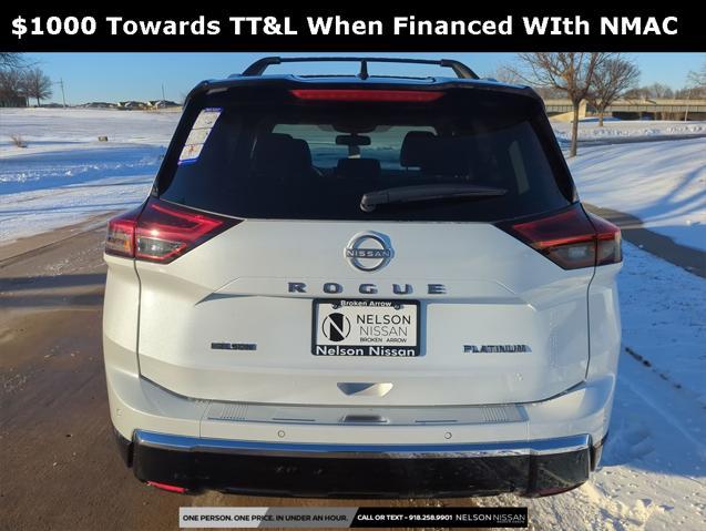 new 2025 Nissan Rogue car, priced at $40,373