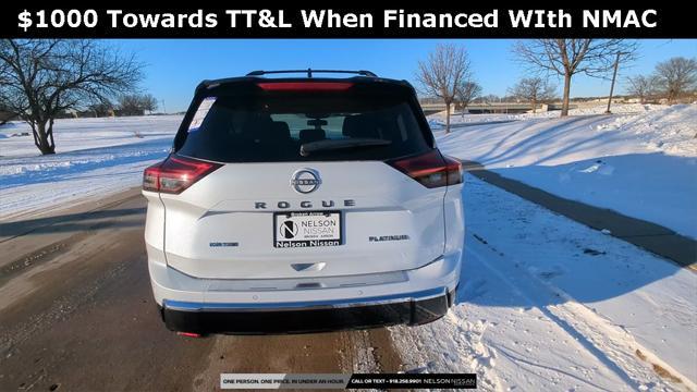 new 2025 Nissan Rogue car, priced at $40,373