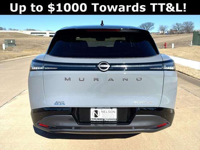 new 2025 Nissan Murano car, priced at $49,327