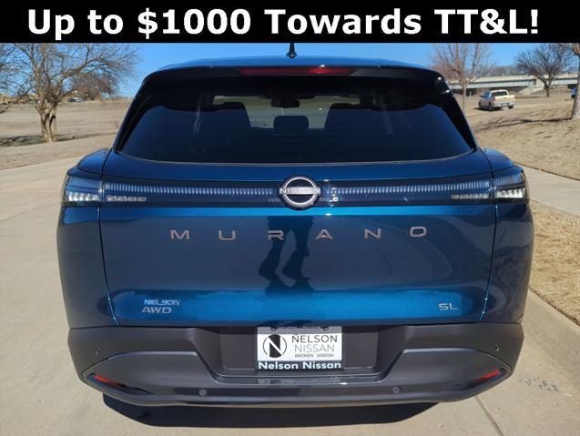 new 2025 Nissan Murano car, priced at $46,115