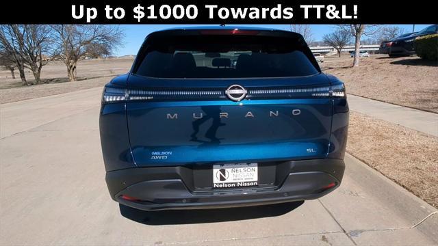 new 2025 Nissan Murano car, priced at $46,115