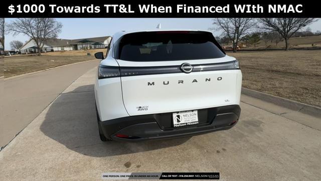 new 2025 Nissan Murano car, priced at $44,021