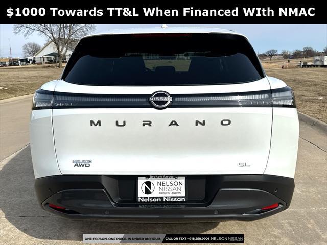 new 2025 Nissan Murano car, priced at $44,021