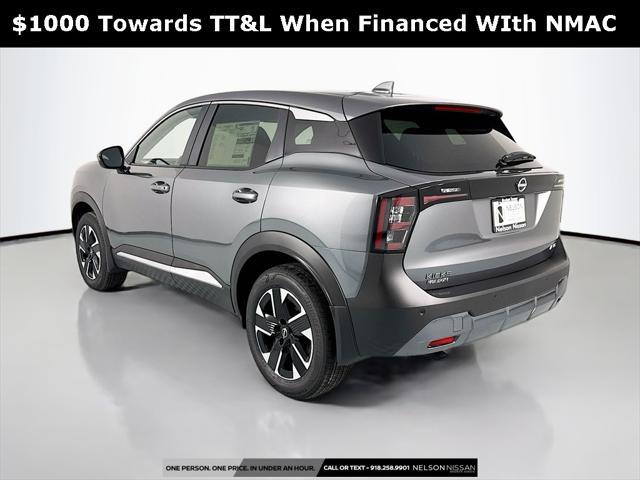 new 2025 Nissan Kicks car, priced at $26,413