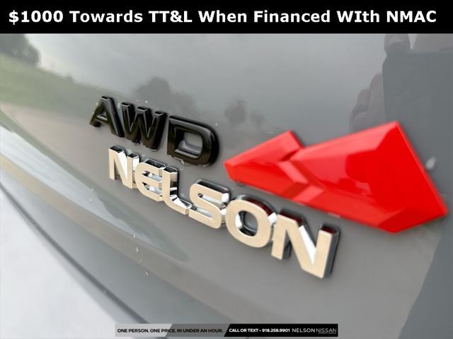 new 2025 Nissan Rogue car, priced at $34,334