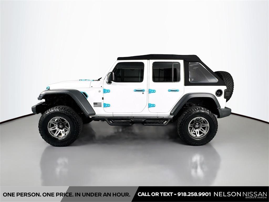 used 2020 Jeep Wrangler Unlimited car, priced at $23,996