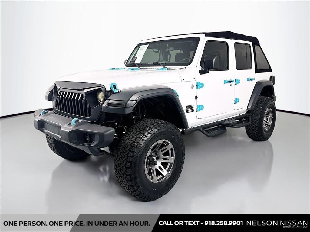 used 2020 Jeep Wrangler Unlimited car, priced at $23,996