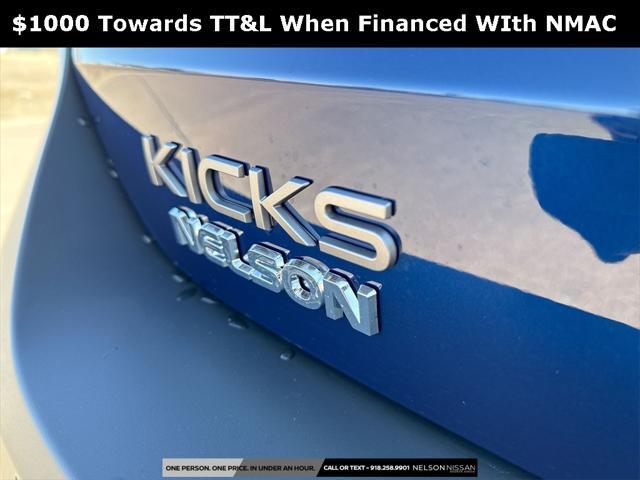 new 2025 Nissan Kicks car, priced at $30,111