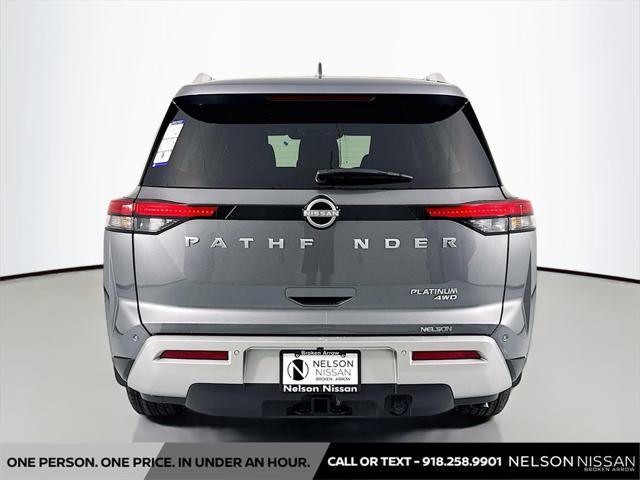new 2025 Nissan Pathfinder car, priced at $49,936